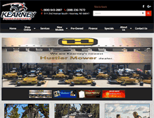 Tablet Screenshot of kearneypowersports.com